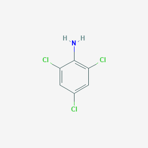 molecular formula C6H4Cl3N B165571 2,4,6-三氯苯胺 CAS No. 634-93-5