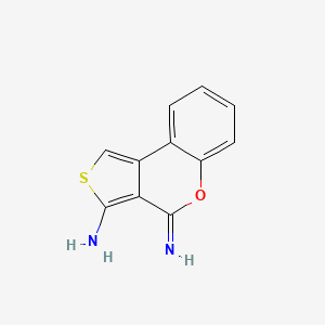 3-Imino-3H-thieno[3,4-c][1]benzopyran-4-amine