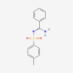 N'-(4-methylphenyl)sulfonylbenzenecarboximidamide