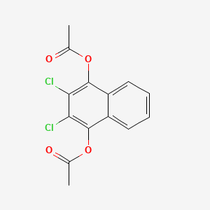 1,4-Naphthalenediol, 2,3-dichloro-, diacetate