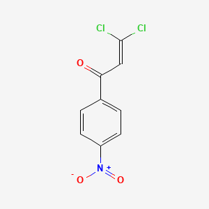 2-Propen-1-one, 3,3-dichloro-1-(4-nitrophenyl)-