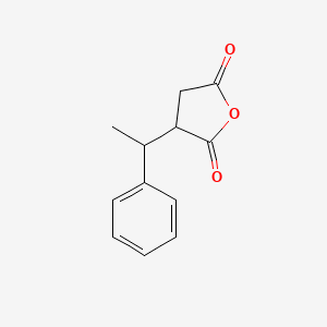 3-(1-Phenylethyl)oxolane-2,5-dione