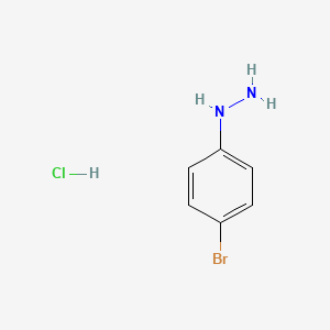 molecular formula C6H8BrClN2 B1655769 4-Bromophenylhydrazine hydrochloride CAS No. 41931-18-4
