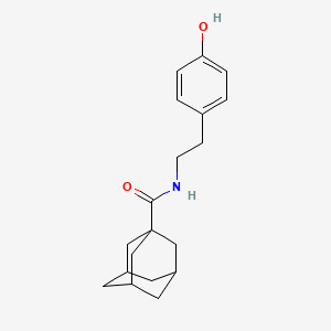 molecular formula C19H25NO2 B1655819 N-Adamantanoyl tyramine CAS No. 42600-86-2