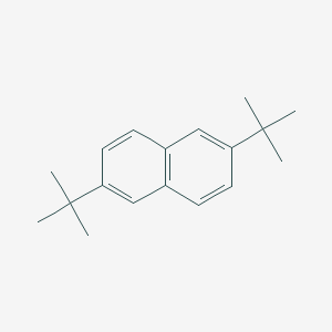 molecular formula C18H24 B165587 2,6-二叔丁基萘 CAS No. 3905-64-4