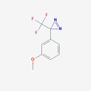 B016559 3-(3-Methoxyphenyl)-3-(trifluoromethyl)-3H-diazirine CAS No. 205485-24-1