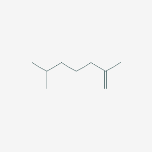 molecular formula C9H18 B165590 2,6-Dimethyl-1-heptene CAS No. 3074-78-0