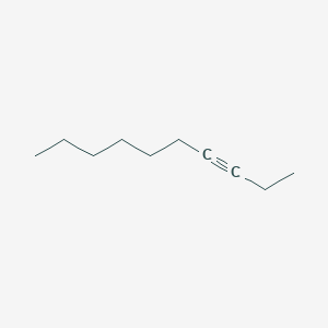 molecular formula C10H18 B165594 3-癸炔 CAS No. 2384-85-2