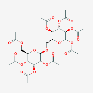 molecular formula C28H38O19 B1655940 Beta-gentiobiose octaacetate CAS No. 4613-78-9