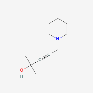 3-Pentyn-2-ol, 2-methyl-5-(1-piperidinyl)-