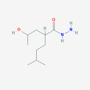 2-(2-Hydroxypropyl)-5-methylhexanehydrazide