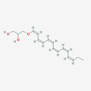 molecular formula C17H24O3 B165595 Fecahexaene-14 CAS No. 127072-58-6