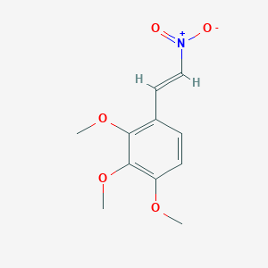 1,2,3-trimethoxy-4-[(E)-2-nitroethenyl]benzene