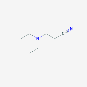 molecular formula C7H14N2 B165596 3-(Diethylamino)propionitrile CAS No. 5351-04-2