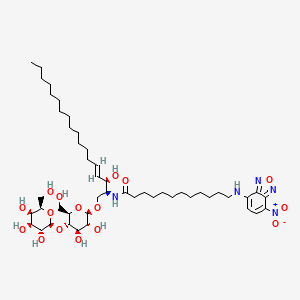 molecular formula C48H81N5O16 B1655989 C12 NBD Lactosylceramide CAS No. 474943-06-1
