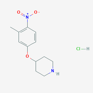 4-(3-Methyl-4-nitrophenoxy)piperidine hydrochloride