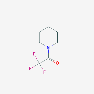 molecular formula C7H10F3NO B016560 1-Trifluoroacetyl piperidine CAS No. 340-07-8