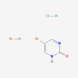 5-Bromopyrimidin-2-ol hydrobromide hydrochloride