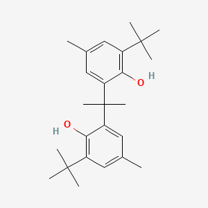 Phenol, 2,2'-(1-methylethylidene)bis[6-(1,1-dimethylethyl)-4-methyl-