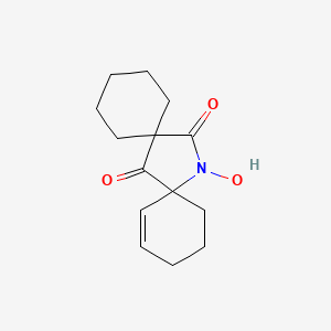 14-Hydroxy-14-azadispiro[5.1.58.26]pentadec-12-ene-7,15-dione