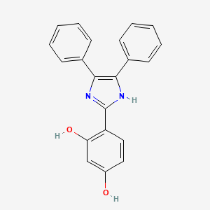 4,5-Diphenyl-2-(2,4-dihydroxyphenyl)-1H-imidazole