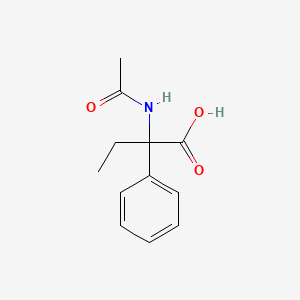 2-Acetamido-2-phenylbutyric acid
