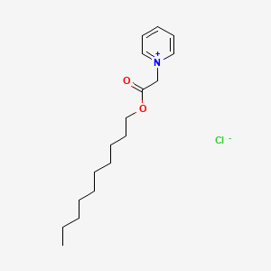 1-[2-(Decyloxy)-2-oxoethyl]pyridin-1-ium chloride