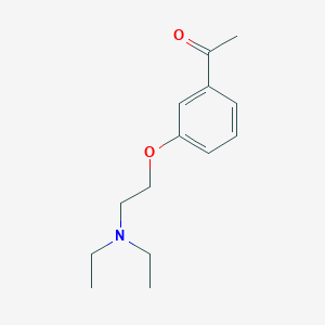 1-{3-[2-(Diethylamino)ethoxy]phenyl}ethanone