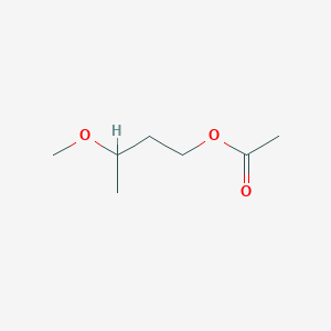 molecular formula C7H14O3 B165609 3-Methoxybutyl acetate CAS No. 4435-53-4
