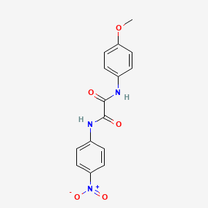 N~1~-(4-Methoxyphenyl)-N~2~-(4-nitrophenyl)ethanediamide