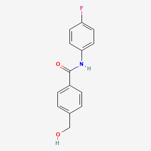 N-(4-Fluorophenyl)-4-(hydroxymethyl)benzamide