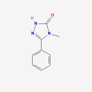 3H-1,2,4-Triazol-3-one, 2,4-dihydro-4-methyl-5-phenyl-