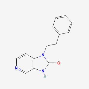 1-(2-Phenylethyl)-1,3-dihydro-2H-imidazo[4,5-c]pyridin-2-one