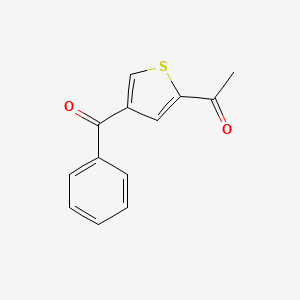 Ethanone, 1-(4-benzoyl-2-thienyl)-