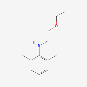 molecular formula C12H19NO B1656115 N-(2-ethoxyethyl)-2,6-dimethylaniline CAS No. 50563-56-9
