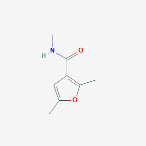 molecular formula C8H11NO2 B1656141 N,2,5-Trimethylfuran-3-carboxamide CAS No. 50990-94-8