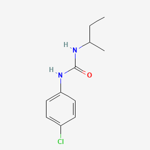 B1656210 1-Butan-2-yl-3-(4-chlorophenyl)urea CAS No. 5154-41-6