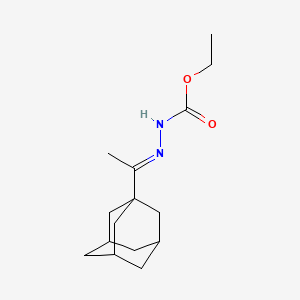 ethyl N-[(E)-1-(1-adamantyl)ethylideneamino]carbamate