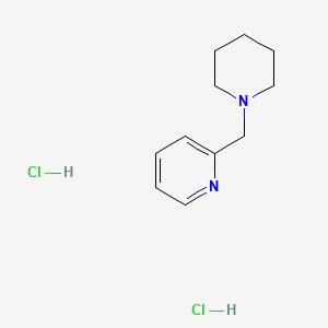 Pyridine, 2-(1-piperidinylmethyl)-, dihydrochloride