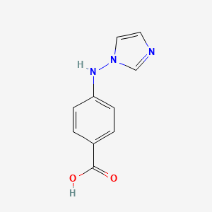 4-(1H-Imidazol-1-ylamino)benzoic acid