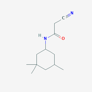 2-cyano-N-(3,3,5-trimethylcyclohexyl)acetamide