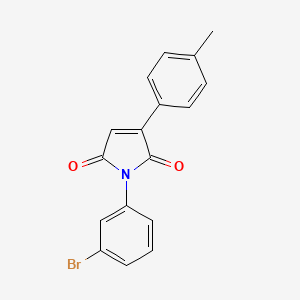 1-(3-Bromophenyl)-3-(4-methylphenyl)pyrrole-2,5-dione