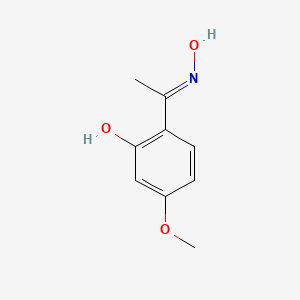 6-[1-(Hydroxyamino)ethylidene]-3-methoxycyclohexa-2,4-dien-1-one