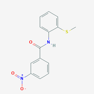 N-[2-(Methylsulfanyl)phenyl]-3-nitrobenzamide