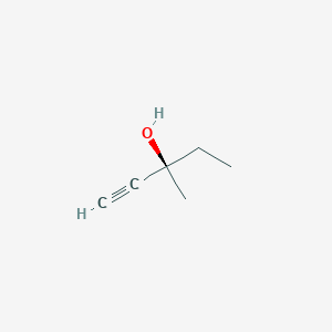 molecular formula C6H10O B165628 3-Methyl-1-pentyn-3-ol CAS No. 77-75-8