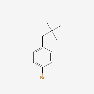 molecular formula C11H15B B1656284 Benzene, 1-bromo-4-(2,2-dimethylpropyl)- CAS No. 51991-28-7