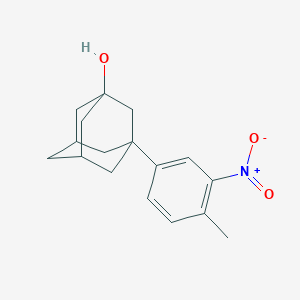 3-(4-Methyl-3-nitrophenyl)adamantan-1-ol