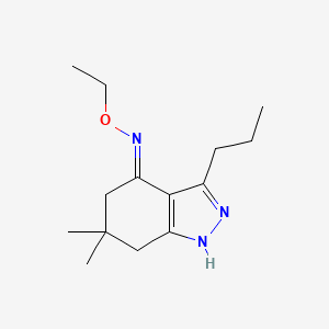 molecular formula C14H13NO B1656326 1-(2-Methyl-6-phenylpyridin-3-yl)ethanone CAS No. 5220-59-7