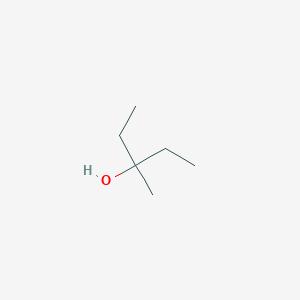 molecular formula C6H14O B165633 3-甲基-3-戊醇 CAS No. 77-74-7