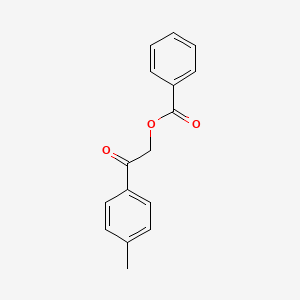 molecular formula C16H14O3 B1656344 2-(4-Methylphenyl)-2-oxoethyl benzoate CAS No. 5229-48-1